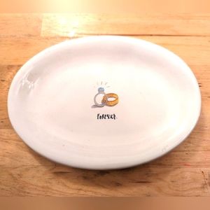 Rae Dunn Ring Small Plate / Trinket Dish